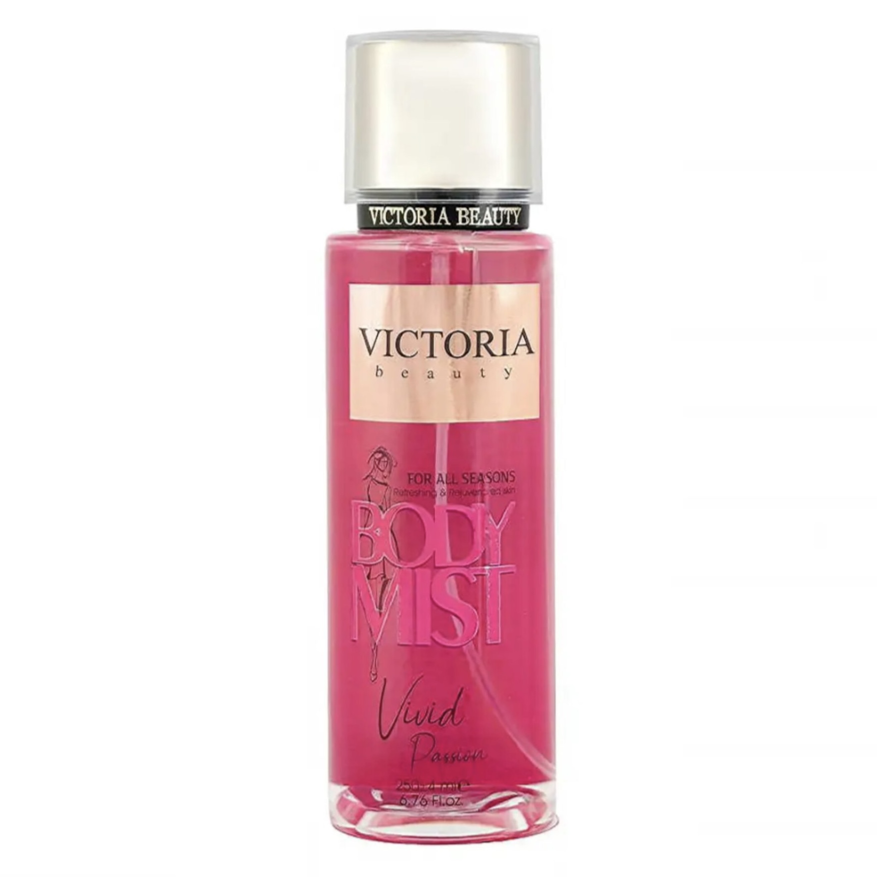 بادی میست زنانه ویکتوریا بیوتی مدل Vivid passioneحجم 250 میل